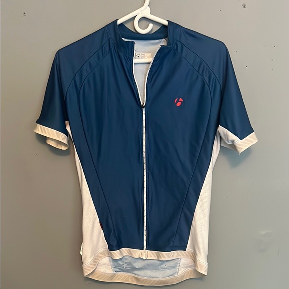 bontrager Other - Retro Vintage Summer Bontrager Blue and White Men's Cycling Jersey SZ Medium